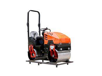 880小型座駕壓路機（橘紅色）