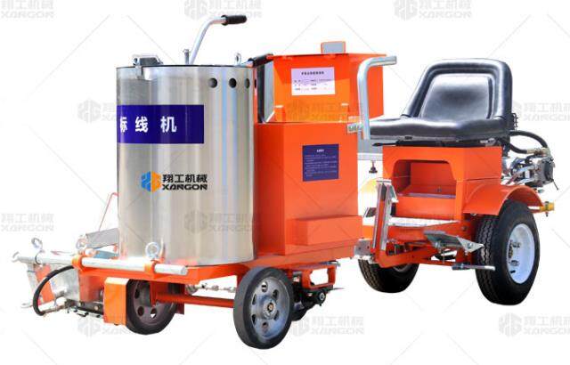 熱熔劃線機(jī)配置助力車(chē)，高施工高標(biāo)線質(zhì)量