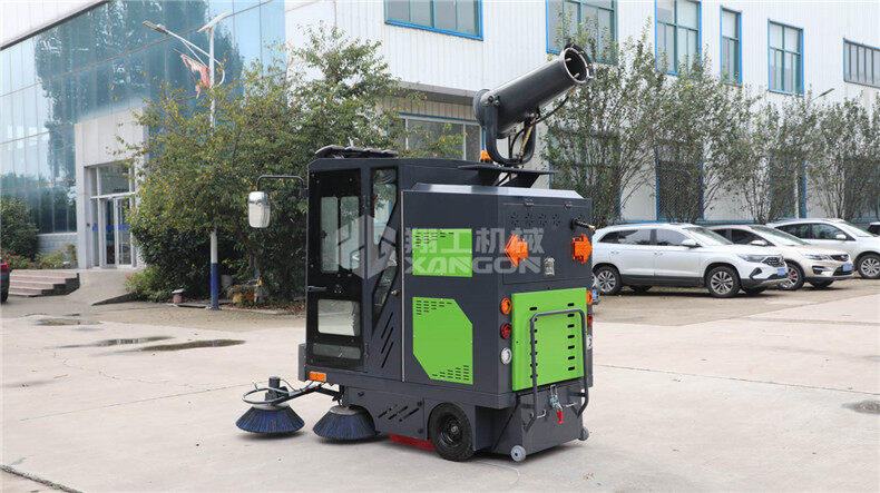 電動掃地機灑水、噴霧、清掃、吸塵都可以