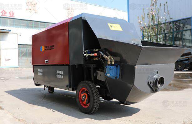 混凝土輸送泵，泵送后的工作不能落下