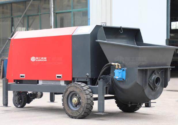 混凝土輸送泵高層泵送時注意的事項(xiàng)